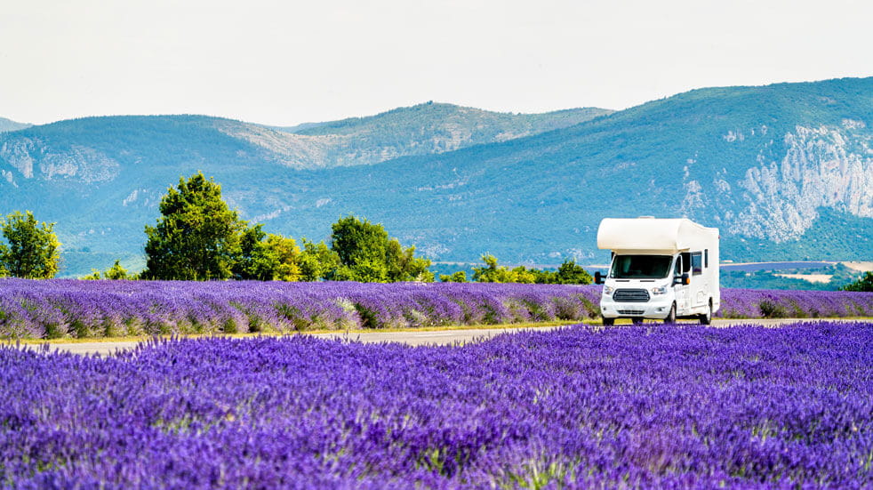 Plan your first motorhome holiday; driving in France